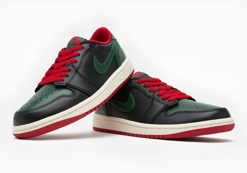 Air Jordan 1 Low OG Gorge Green