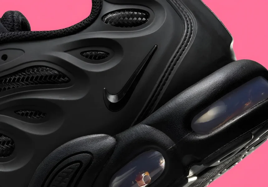 Nike Air Max Plus Drift Triple Black redefines stealth sportswear Footwear Gazette