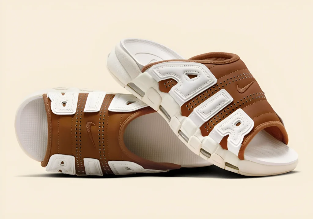 Nike Air More 生々しい Uptempo Slides