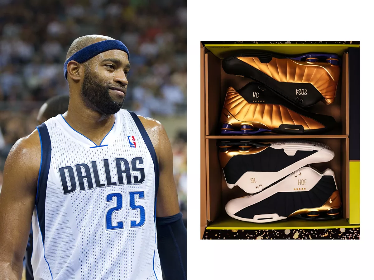 Nike shox bb4 vince carter best sale